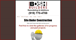 Desktop Screenshot of boshbuilders.com